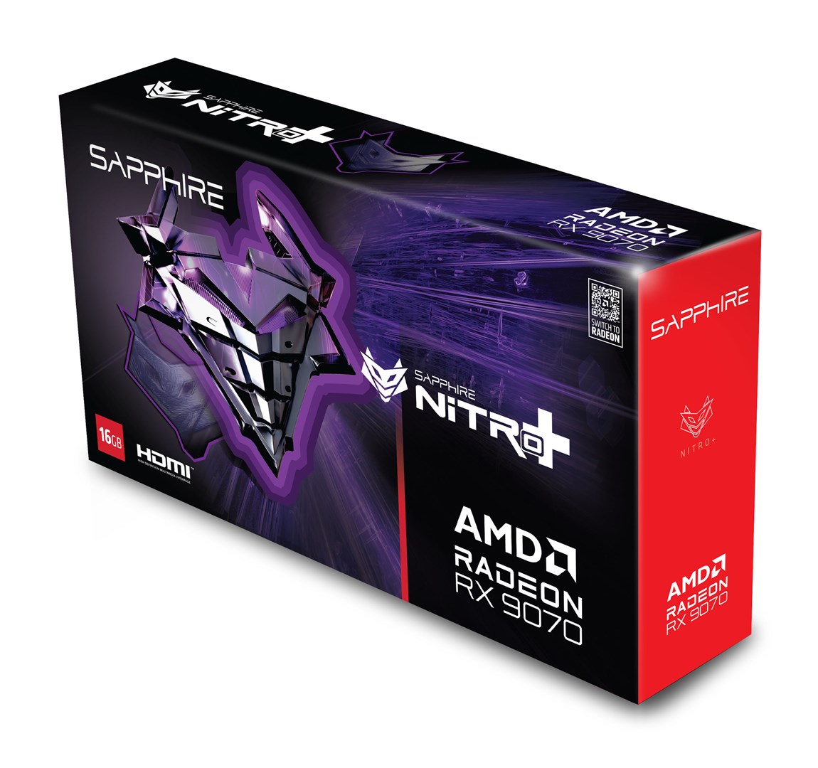 Sapphire NITRO+ Radeon RX 9070 AMD 16 GB GDDR6