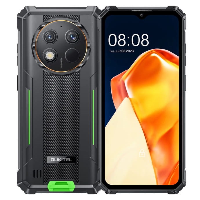 Oukitel G1 6,52" 6/256GB 10600 mAh DS. Zelená