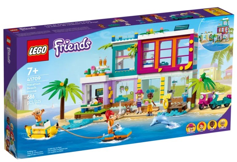LEGO Friends 41709 prázdninový domek na pláži