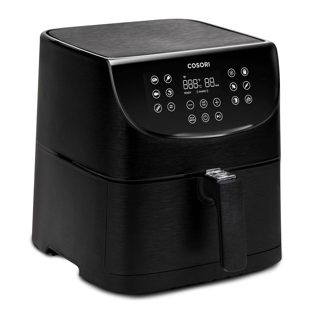 Cosori Smart Chef Edition Samostarný 5,5 l Samostatné 1700 W Horkovzdušná fritéza Černá