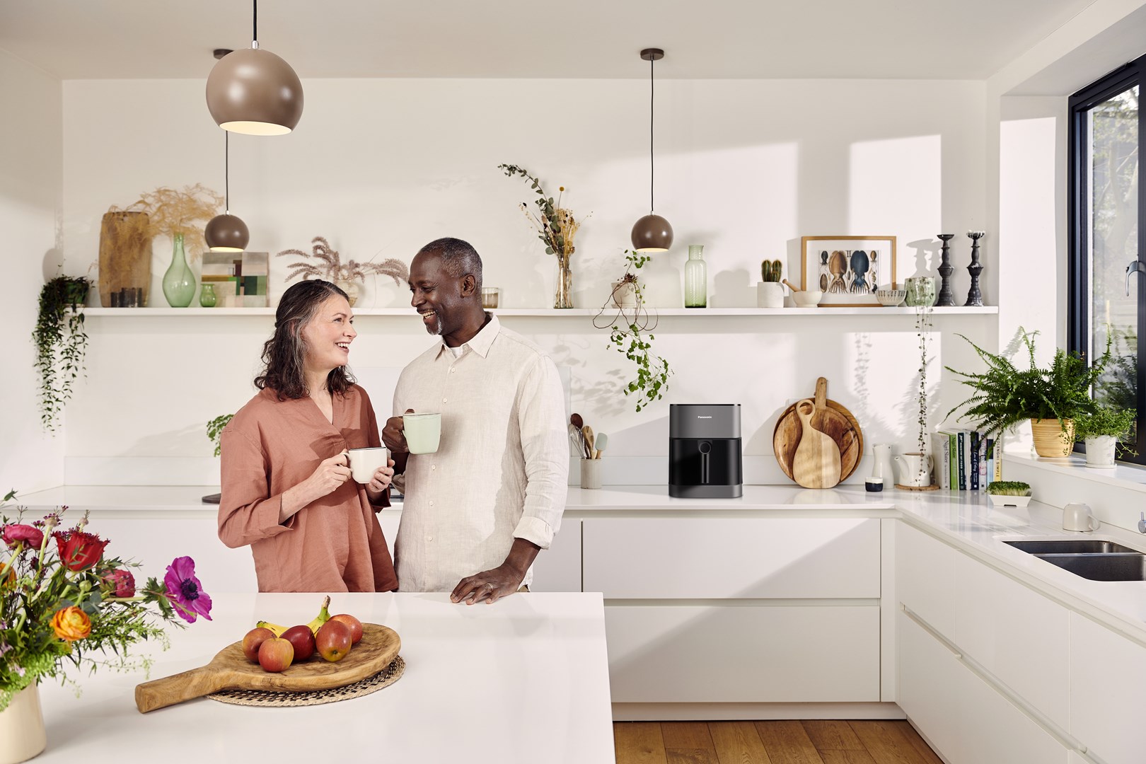 Panasonic NF-CC500SXE fritovací hrnec Samostarný 5 l Samostatné 1450 W Horkovzdušná fritéza Šedá