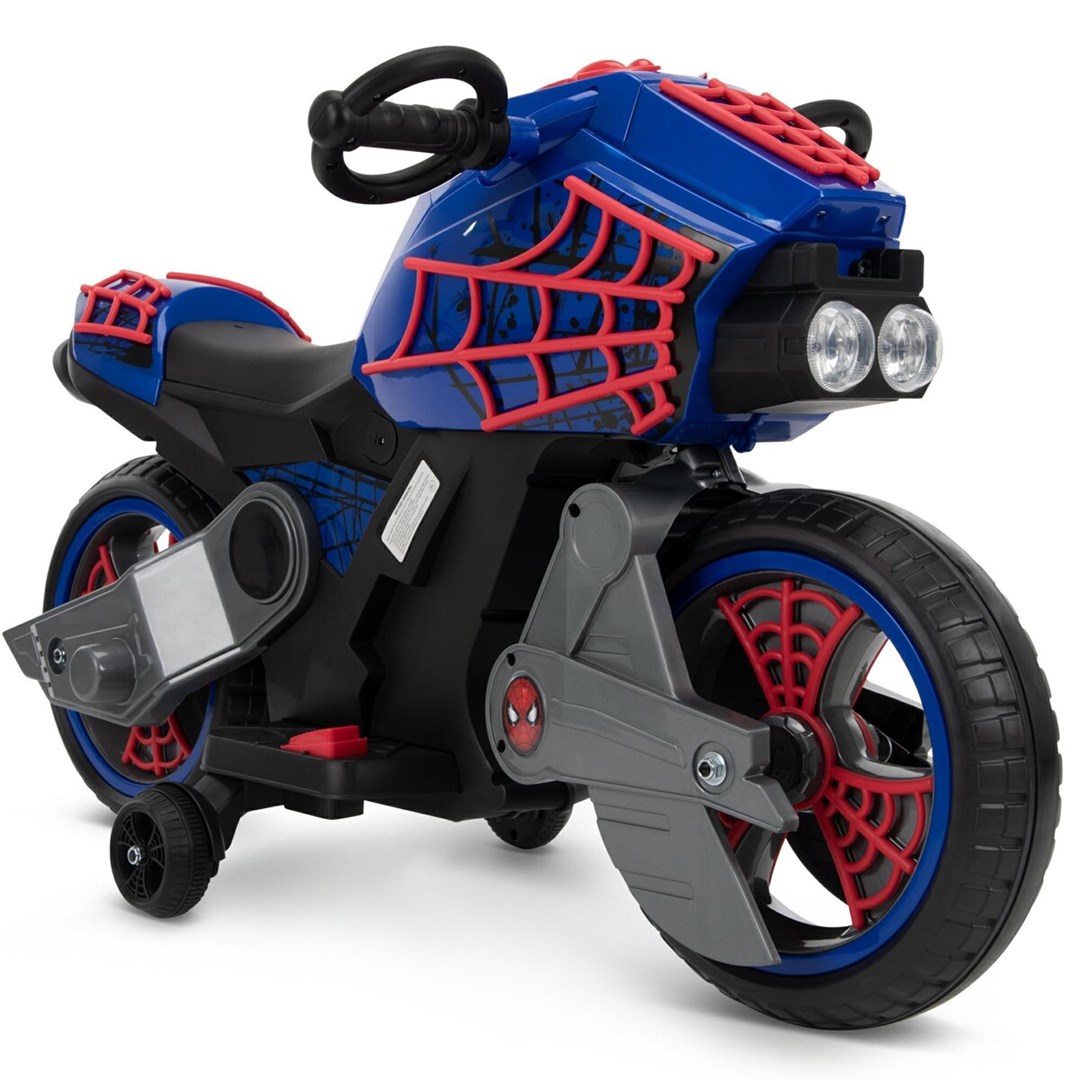 Dětská elektrická čtyřkolka Spider-Man Motorka Huffy 17345W