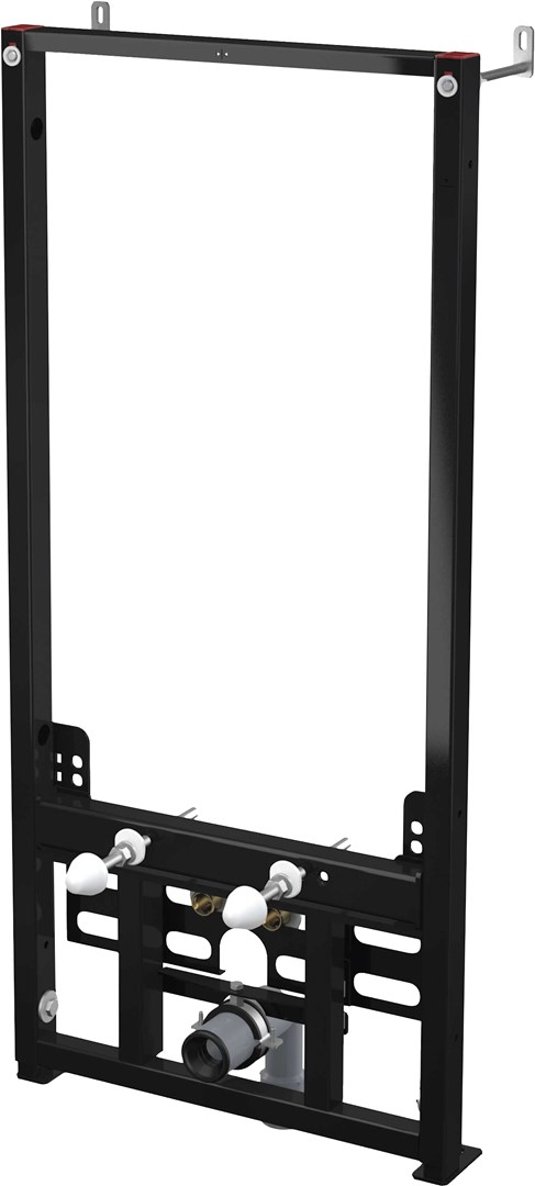 Concealed frame for bidet