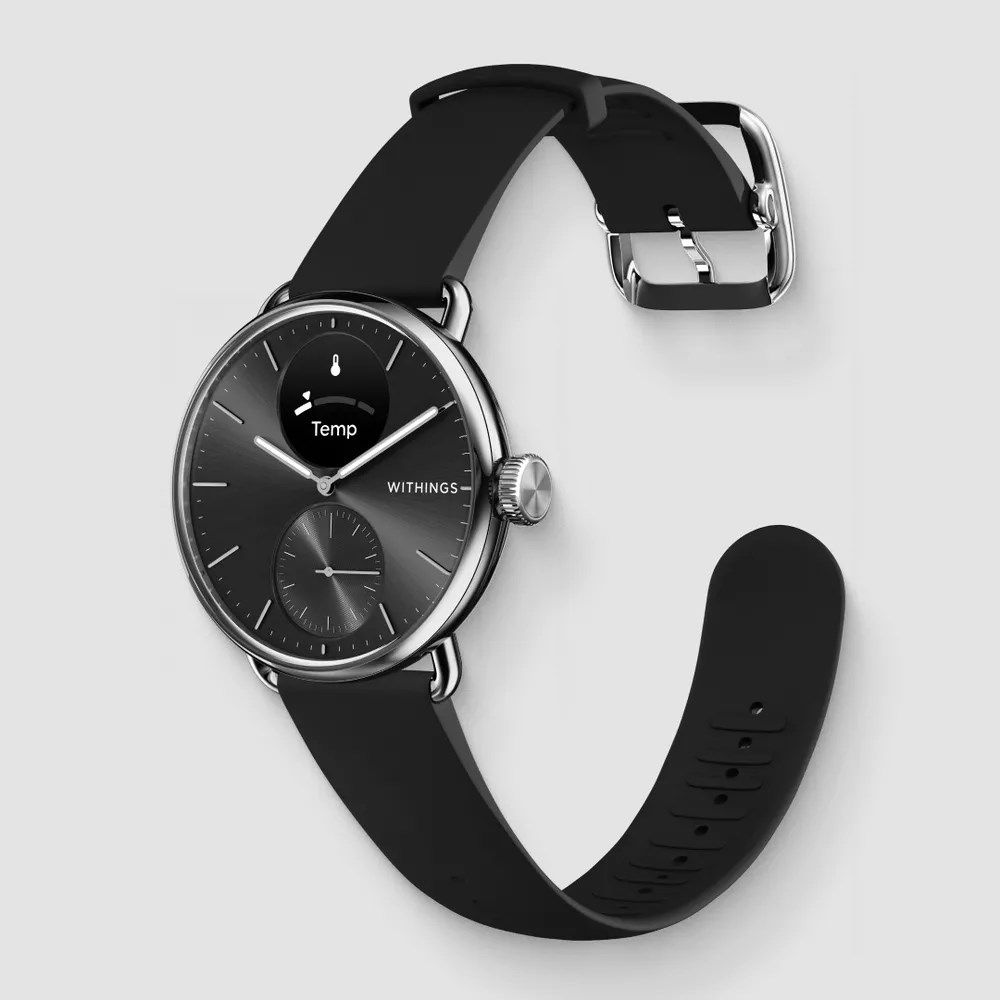 Withings ScanWatch 2 1,6 cm (0.63") OLED 38 mm Hybridní Nerezová ocel