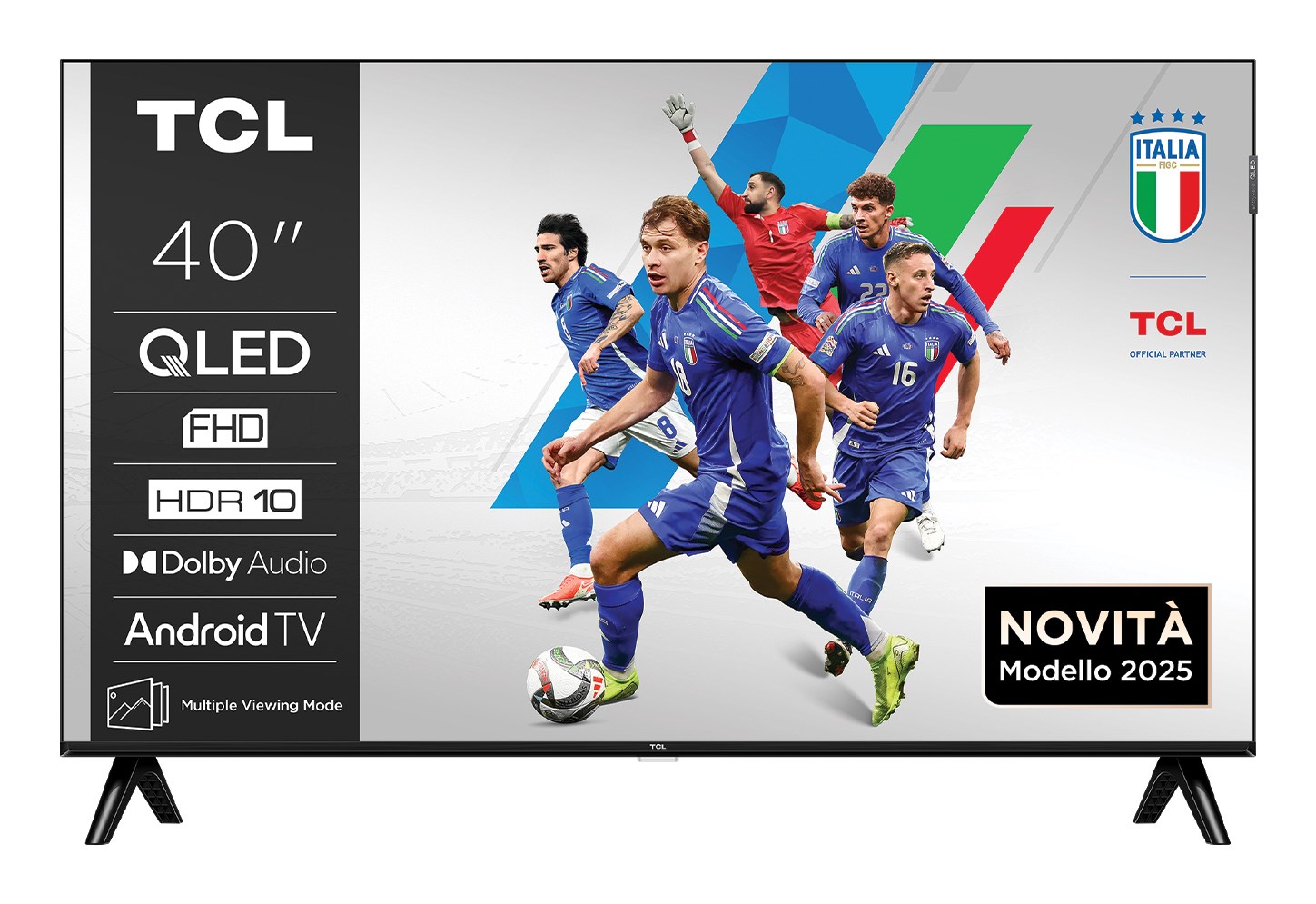 TCL S59K 40S59K televizor 101,6 cm (40") Full HD Smart TV Wi-Fi Metalická