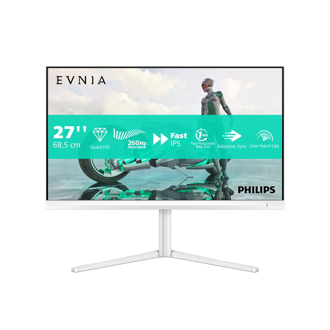 Philips Evnia 27M2N3501PA/00 počítačový monitor 68,6 cm (27") 2560 x 1440 px Quad HD LCD Bílá