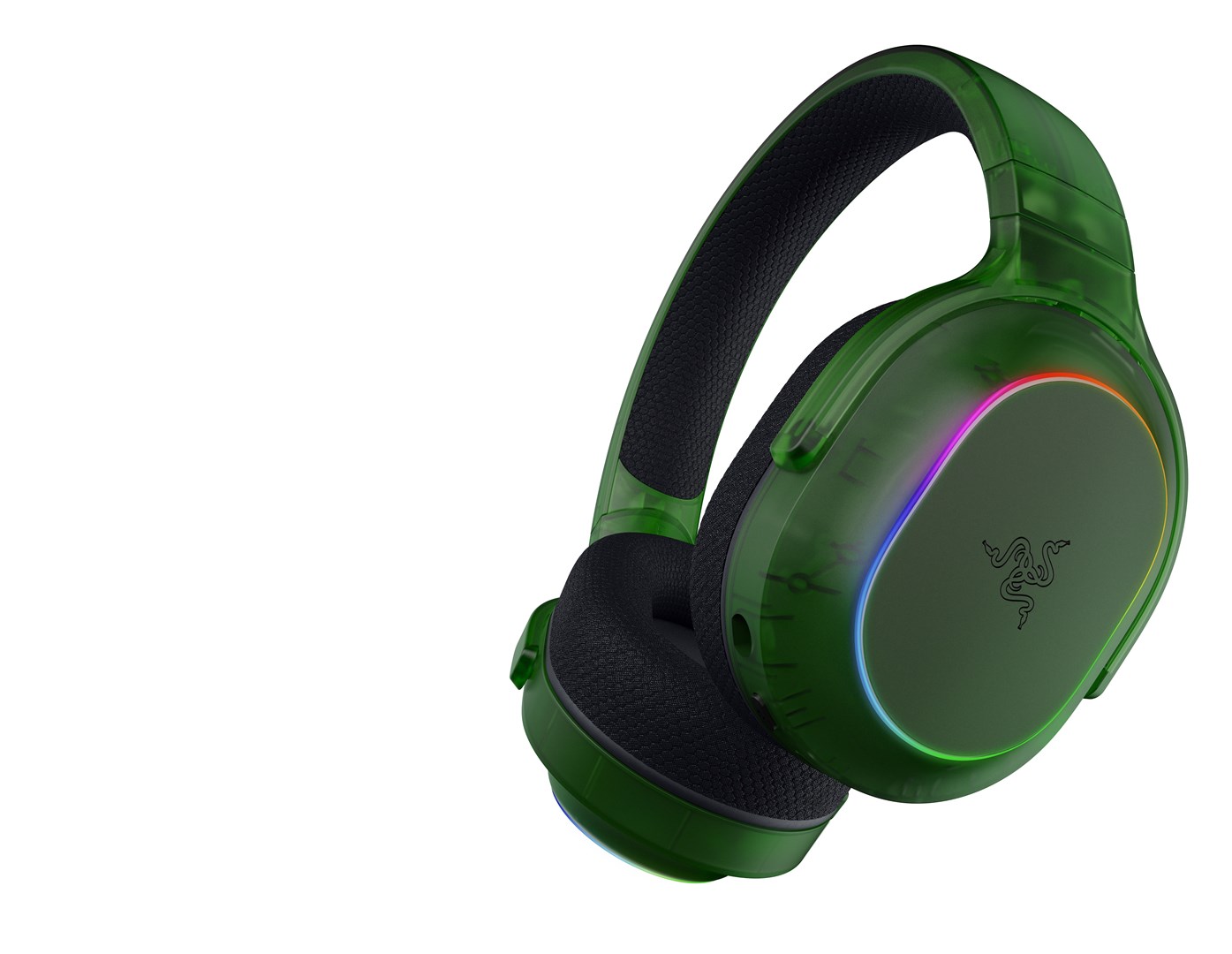 Razer Barracuda X Chroma Sluchátka s mikrofonem Bezdrátový Přes hlavu Hraní Bluetooth Zelená