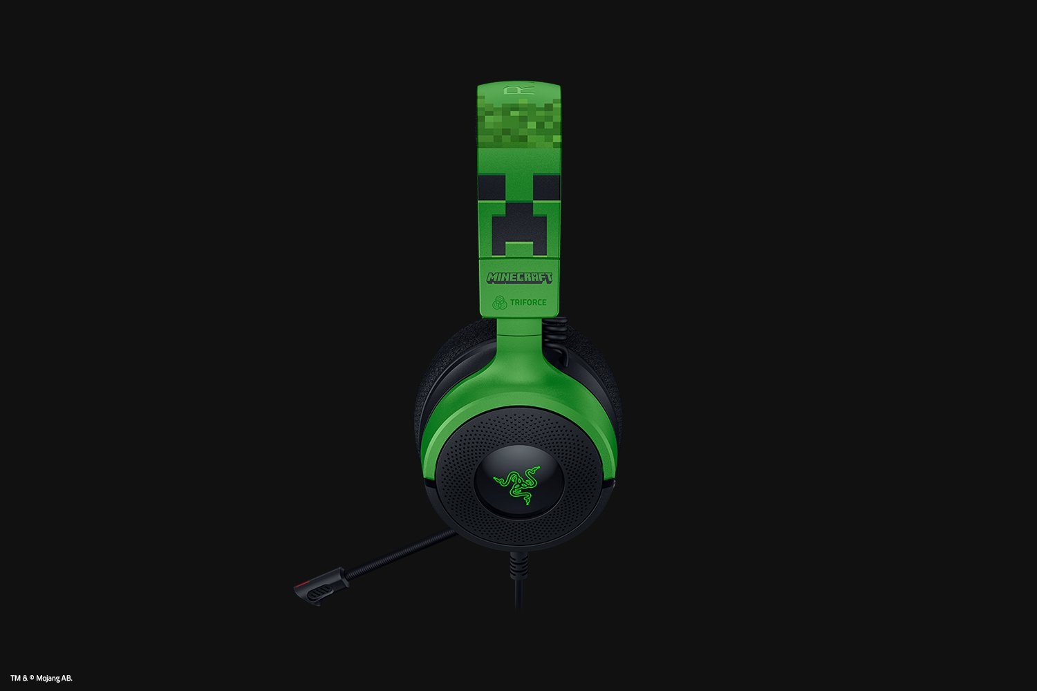 Razer Kraken V4 X Sluchátka s mikrofonem Kabel Přes hlavu Hraní USB Type-C / USB Type-A Černá, Zelená
