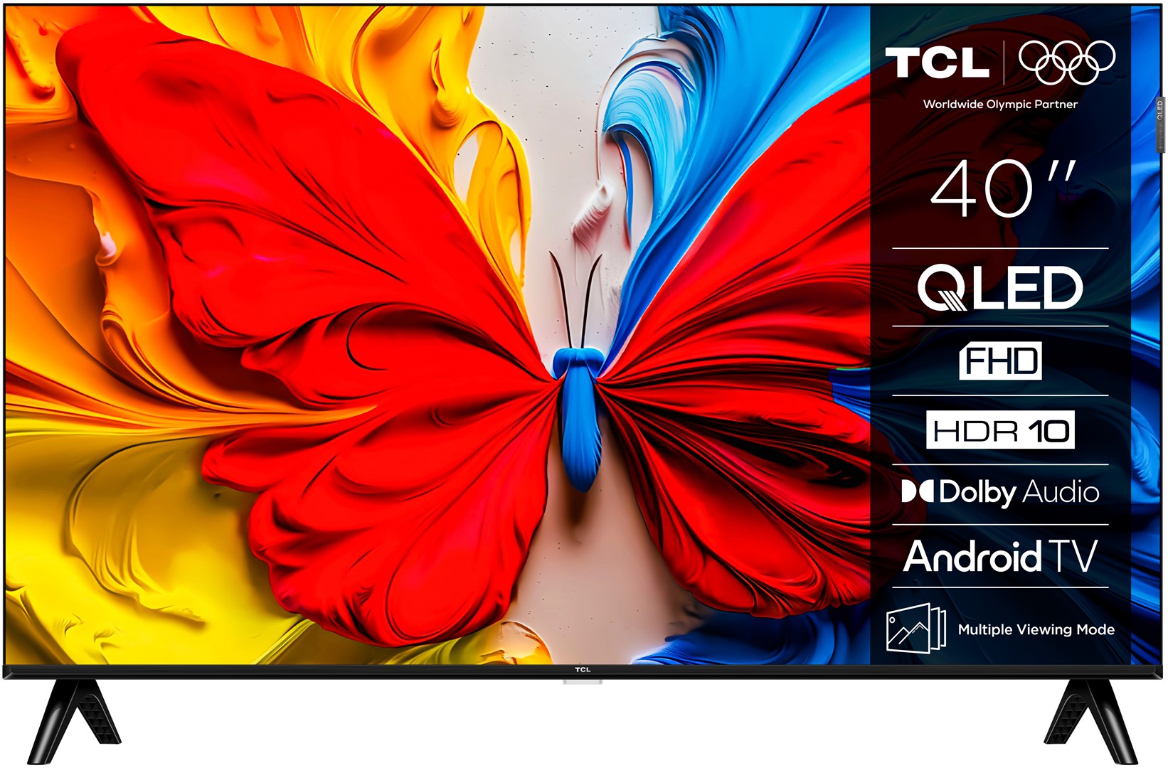 TCL 40S5K televizor 101,6 cm (40") Full HD Smart TV Wi-Fi Černá