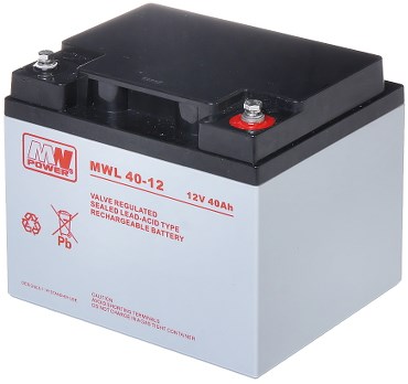 Battery 12V/40Ah MWL