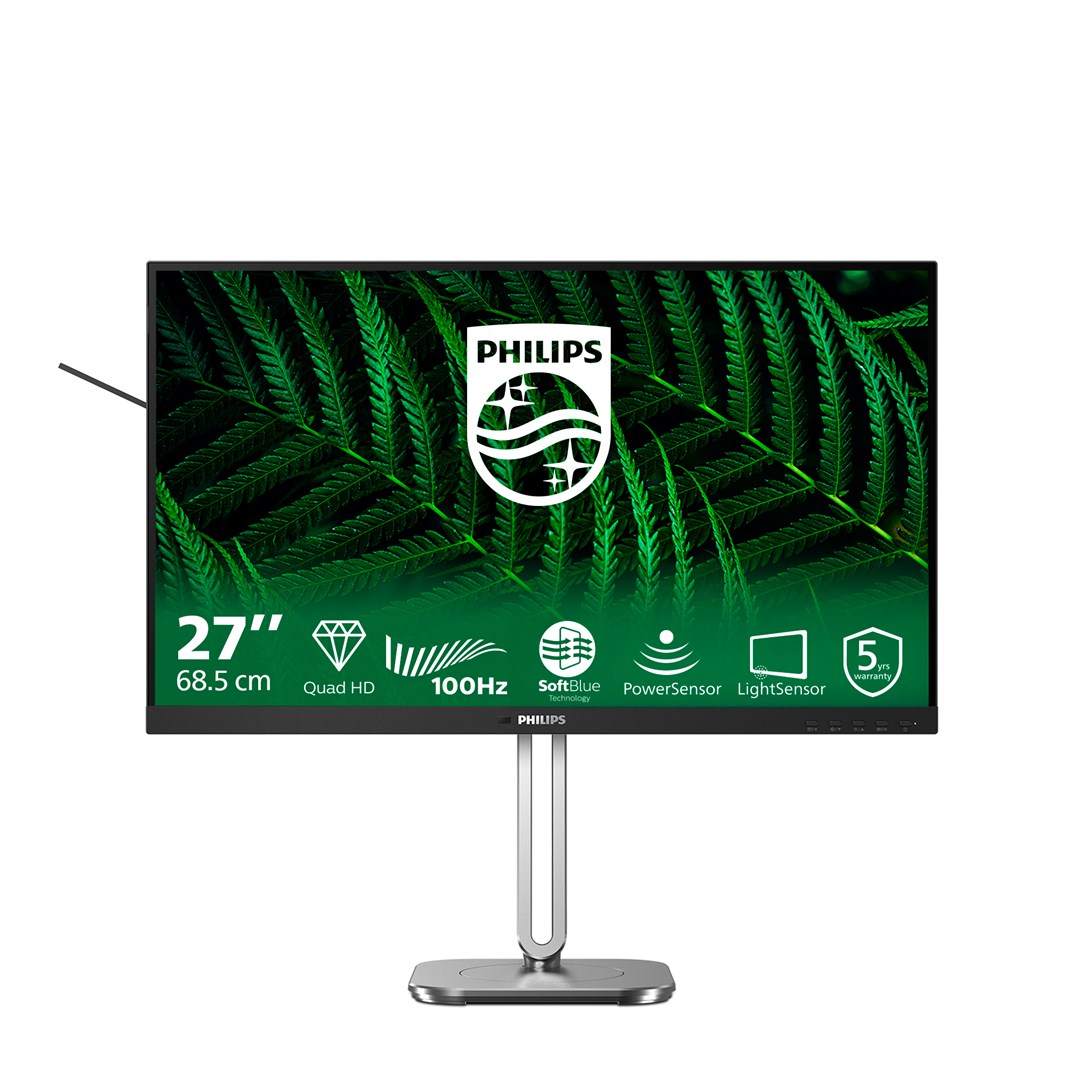 Philips 5000 series 27B2G5500/00 počítačový monitor 68,6 cm (27") 2560 x 1440 px Quad HD LCD Antracit