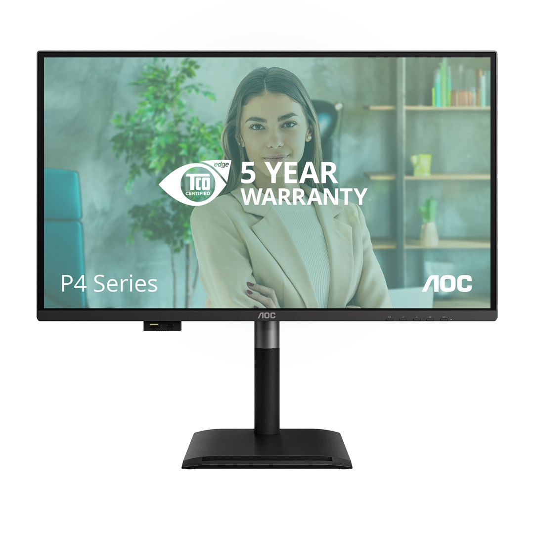 AOC Q27P4U počítačový monitor 68,6 cm (27") 2560 x 1440 px Wide Quad HD Černá