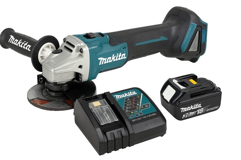 Cordless angle grinder 3Ah w/ charger