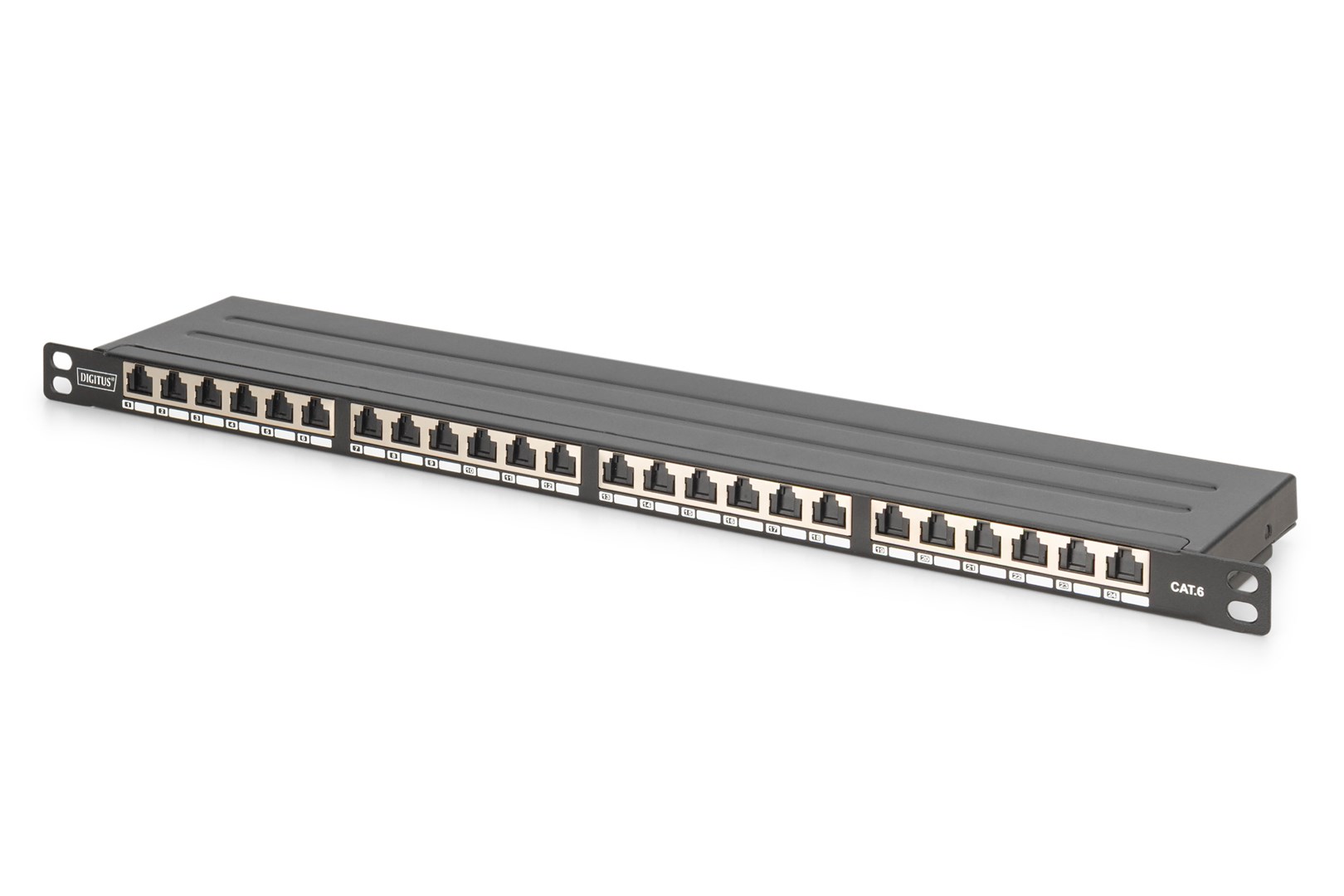 Digitus DN-91624S-SL-SH patch panel 0.5U