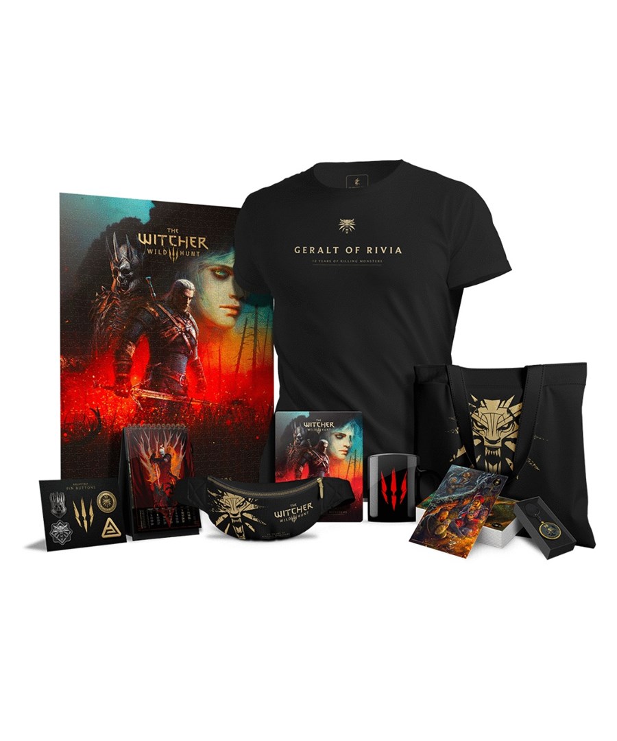 Sběratelská sada Good Loot - Zaklínač 3: Divoký lov - Anniversary Monster Slayer Kit