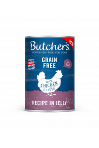 Obrázok pre BUTCHER'S Original Recipe in Jelly Chicken - vlhké krmivo pro psy - 400g