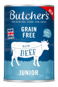 Obrázok pre BUTCHER'S Original Junior Beef Jelly - vlhké krmivo pro psy - 400g