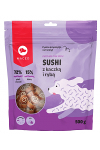 Obrázok pre MACED Duck and fish sushi  - pochoutka pro psy - 500g