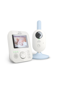 Obrázok pre Philips AVENT Baby monitor SCD835/26 videochůvička 300 m FHSS Modrá, Bílá