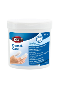 Obrázok pre TRIXIE Dental-Care Ubrousky na čištění zubů - 50 ks.