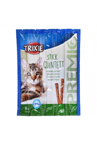 Obrázok pre Snacks Premio tyčinky - drůbež s játry - suché krmivo pro kočky 5x5g