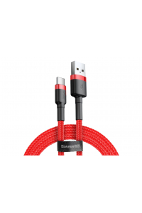 Obrázok pre Baseus Cafule USB kabel 0,5 m USB 2.0 USB A USB C Červená
