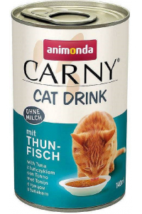 Obrázok pre ANIMONDA Carny Cat Drink  Tuňák - pamlsek pro kočky - 140 ml