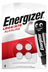 Obrázok pre Energizer LR44/A76 Jednorázová speciální baterie, 4 kusy