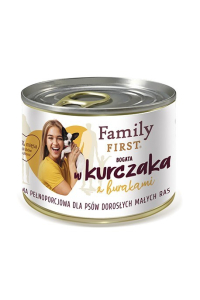 Obrázok pre FAMILY FIRST Adult Small Chicken with beets - Mokré krmivo pro psy - 200 g