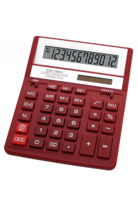 Obrázok pre Citizen SDC-888X kalkulačka Kapsa Finanční kalkulačka Červená