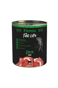 Obrázok pre FITMIN for Life Lamb Pate - Mokré krmivo pro psy - 800 g