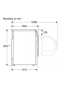 Obrázok pre Sušička prádla BOSCH WQG245APPL