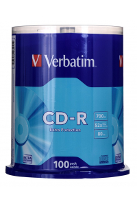 Obrázok pre Verbatim CD-R Extra Protection 700 MB 100 kusů