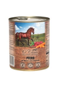Obrázok pre O'CANIS konzerva pro psy - vlhké krmivo - koňské maso s bramborem - 800 g