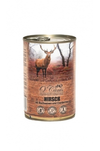Obrázok pre O'CANIS konzerva pro psy - vlhké krmivo - jelen s pohankou - 400 g