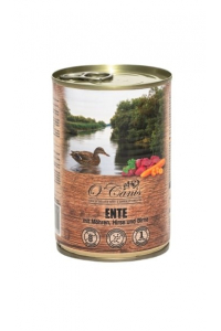 Obrázok pre O'CANIS konzerva pro psy - vlhké krmivo - kachna, proso a mrkev -  400 g