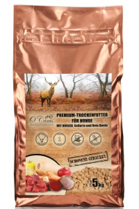 Obrázok pre O'CANIS suché pečené krmivo pro psy - jelení příchuť - 5 kg