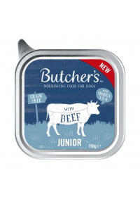 Obrázok pre BUTCHER'S Original Junior Pate with beef - Mokré krmivo pro psy - 150 g