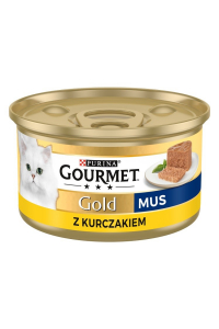 Obrázok pre Purina Nestle Gourmet Gold - losos a kuře -85 g mokré krmivo pro kočky