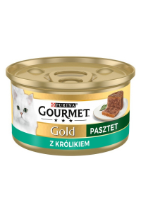 Obrázok pre GOURMET Gold Rabbit - mokré krmivo pro kočky - 85g