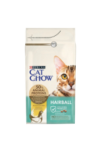 Obrázok pre Purina CAT CHOW HAIRBALL CONTROLL suché krmivo pro kočky 1,5 kg Adult Kuřecí maso