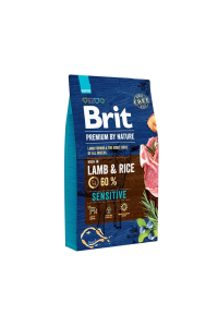 Obrázok pre BRIT Premium by Nature Adult Sensitive Lamb and Rice  - suché krmivo pro psy - 8 kg