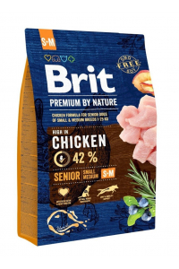 Obrázok pre BRIT Premium by Nature Senior Small, Medium - suché krmivo pro psy - 3 kg