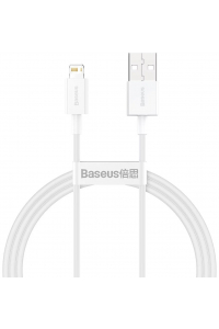 Obrázok pre Baseus CALYS-A02 kabel k mobilnímu telefonu Bílá 1 m USB A Lightning