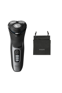 Obrázok pre Philips 3000 series S3231/52 pánský holicí strojek Rotační holicí strojek Černá, Šedá