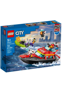 Obrázok pre LEGO CITY 60373 HASIČSKÝ ZÁCHRANNÝ ČLUN