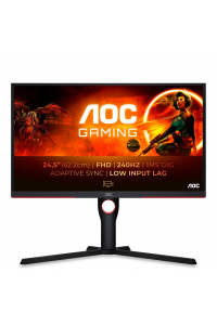 Obrázok pre AOC G3 25G3ZM/BK počítačový monitor 62,2 cm (24.5