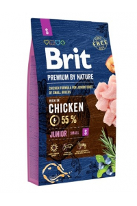 Obrázok pre BRIT Premium by Nature S Junior Kuře - suché krmivo pro psy - 1 kg