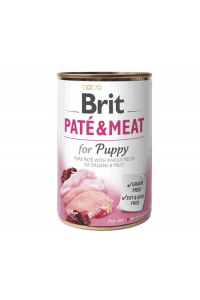 Obrázok pre BRIT Paté & Meat Puppy Kuře - mokré krmivo pro psy - 400g