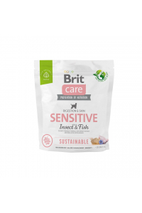 Obrázok pre BRIT Care Dog Sustainable Sensitive Insect & Fish - suché krmivo pro psy - 1 kg